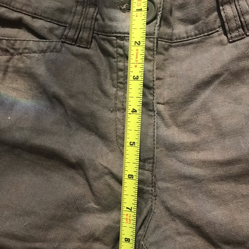 2 for $15/ H&M Brown linen wide leg pants - Picture 12 of 13